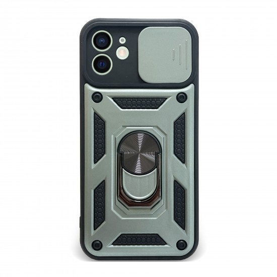 Husa spate pentru iPhone 12 Pro Max - Slide Case Vernil
