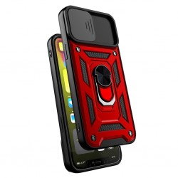 Husa spate pentru iPhone 12 Pro Max- Slide Case Rosu