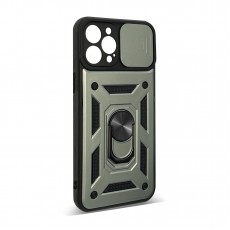 Husa spate pentru iPhone 12 Pro Max - Slide Case Verde