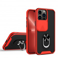Husa spate pentru iPhone 13 Pro - Slide Case Rosu