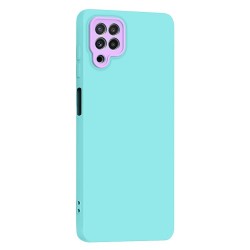 Husa spate pentru Samsung Galaxy A22 - Vanex Case Turcoaz Mov