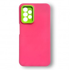 Husa spate pentru Samsung Galaxy A13 - Vanex Case Roz si Verde