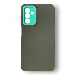 Husa spate pentru Samsung Galaxy A13 5G - Vanex Case Negru Turcoaz