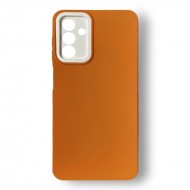 Husa spate pentru Samsung Galaxy A13 5G - Vanex Case Portocaliu Alb