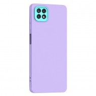 Husa spate pentru Samsung Galaxy A22 5G - Vanex Case Mov Turcoaz