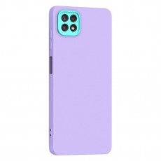 Husa spate pentru Samsung Galaxy A22 5G - Vanex Case Mov Turcoaz