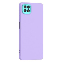 Husa spate pentru Samsung Galaxy A22 5G - Vanex Case Mov Turcoaz
