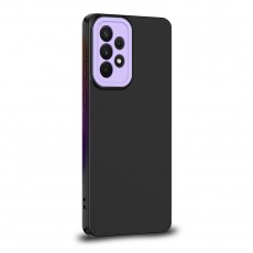 Husa spate pentru Samsung Galaxy A52 - Vanex Case Negru Mov