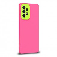Husa spate pentru Samsung Galaxy A72 - Vanex Case Roz VerdeF