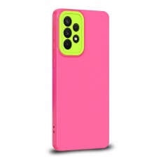 Husa spate pentru Samsung Galaxy A72 - Vanex Case Roz VerdeF