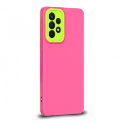 Husa spate pentru Samsung Galaxy A33 5G - Vanex Case Roz VerdeF