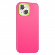Husa spate pentru iPhone 14 Plus - Vanex Case Roz VerdeF