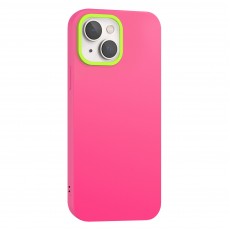 Husa spate pentru iPhone 14 Plus - Vanex Case Roz VerdeF
