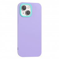 Husa spate pentru iPhone 14 Plus - Vanex Case Mov Turcoaz