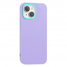 Husa spate pentru iPhone 14 Plus - Vanex Case Mov Turcoaz