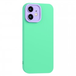 Husa spate pentru iPhone 11 - Vanex Case Turcoaz si mov