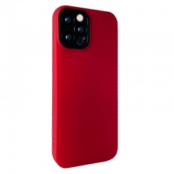 Husa spate pentru iPhone 12 Pro Max - Vanex Case Rosu Negru