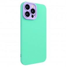 Husa spate pentru iPhone 13 Pro - Vanex Case Turcoaz Mov