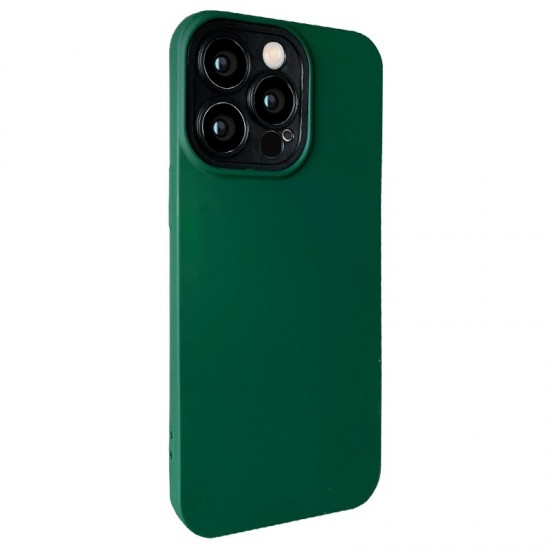 Husa spate pentru iPhone 13 Pro - Vanex Case Army Negru
