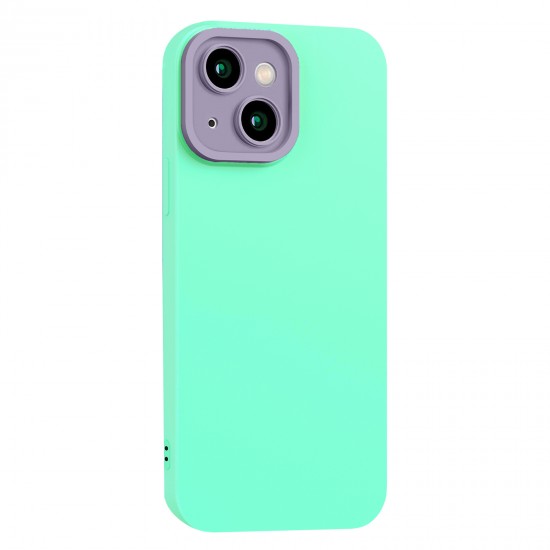 Husa spate pentru iPhone 13 - Vanex Case Turcoaz Mov