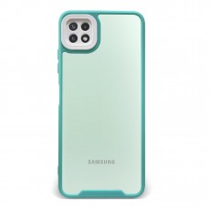 Husa spate pentru Samsung A22 5G - Wish Case Turcoaz