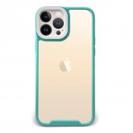 Husa spate pentru iPhone 13 Pro - Wish Case Turcoaz