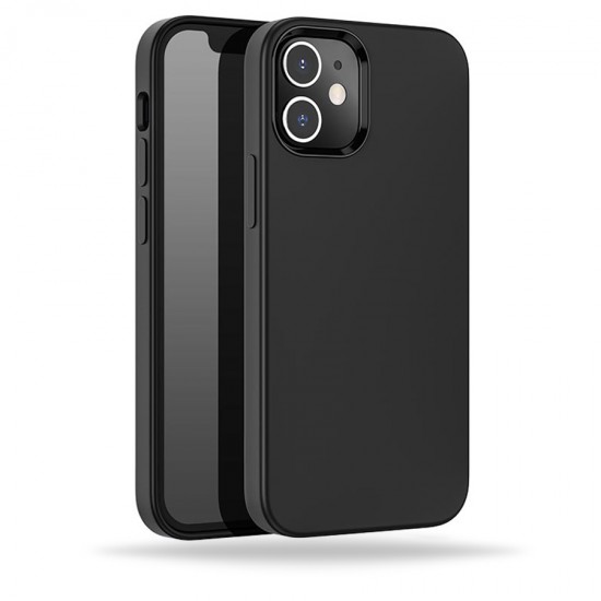 Husa spate pentru iPhone 12 Mini Hoco Pure Case - Negru