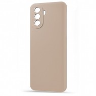 Husa Spate pentru Huawei Nova Y70 - Silicon Line Maro