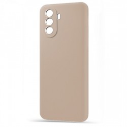 Husa Spate pentru Huawei Nova Y70 - Silicon Line Maro