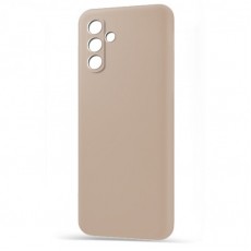 Husa spate pentru Samsung A04s - Silicon Line Maro Deschis