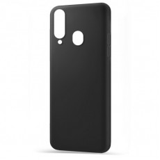 Husa spate pentru Samsung A20s - Silicon Line Negru