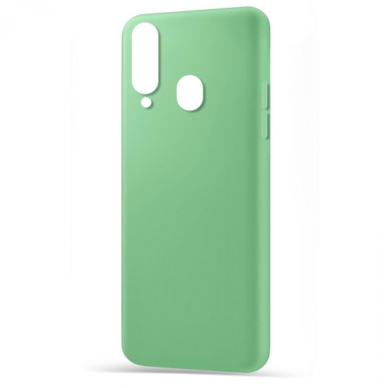 Husa spate pentru Samsung A20s - Silicon Line Verde