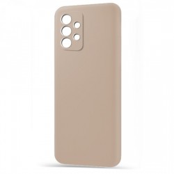 Husa spate pentru Samsung A23 - Silicon Line Maro