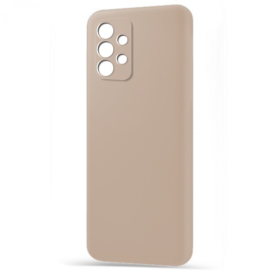 Husa spate pentru Samsung A23 - Silicon Line Maro