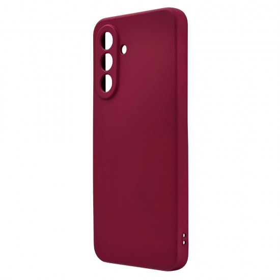 Husa spate pentru Samsung Galaxy A56 5G Silicon Line - Rosu