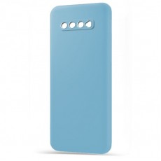 Husa spate pentru Samsung S10 - Silicon Line Blue Ciel