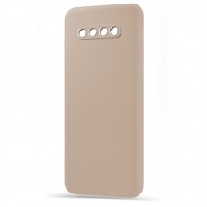 Husa spate pentru Samsung S10 - Silicon Line Maro