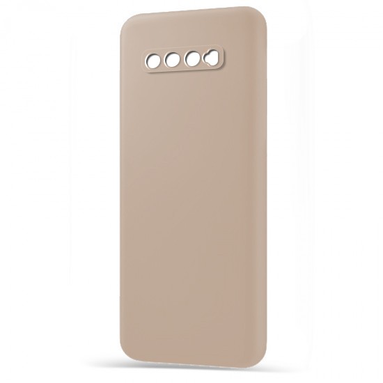 Husa spate pentru Samsung S10 - Silicon Line Maro