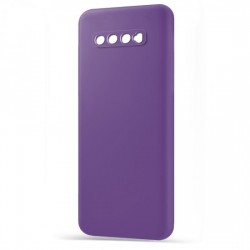 Husa spate pentru Samsung S10 - Silicon Line Mov