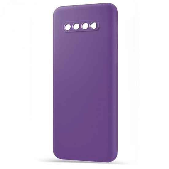 Husa spate pentru Samsung S10 - Silicon Line Mov