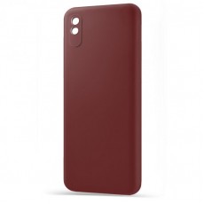 Husa spate pentru Xiaomi Redmi 9A - Silicon Line Marsala