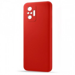 Husa spate pentru Xiaomi Redmi Note 10 PRO - Silicon Line Rosu