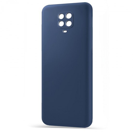 Husa spate pentru Xiaomi Redmi Note 9 Pro - Silicon Line Albastru