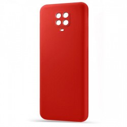 Husa spate pentru Xiaomi Redmi Note 9 Pro - Silicon Line Rosu
