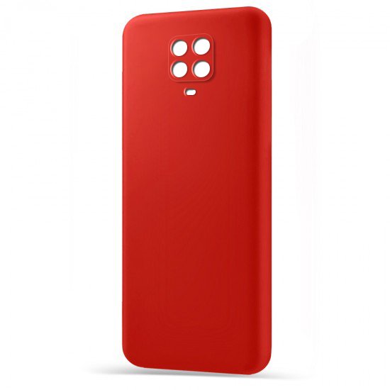 Husa spate pentru Xiaomi Redmi Note 9 Pro - Silicon Line Rosu