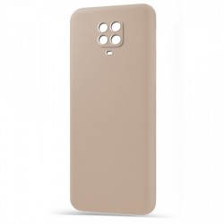 Husa spate pentru Xiaomi Redmi Note 9 Pro - Silicon Line Maro