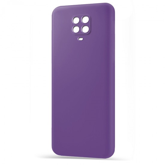 Husa spate pentru Xiaomi Redmi Note 9  Pro - Silicon Line Mov