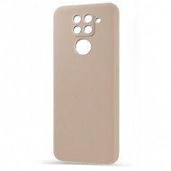 Husa spate pentru Xiaomi Redmi Note 9 - Silicon Line Maro