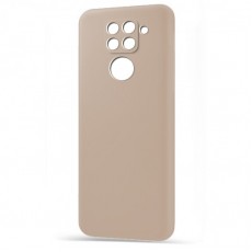 Husa spate pentru Xiaomi Redmi Note 9 - Silicon Line Maro