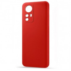 Husa spate pentru Xiaomi 12 Pro - Silicon Line Marsala
